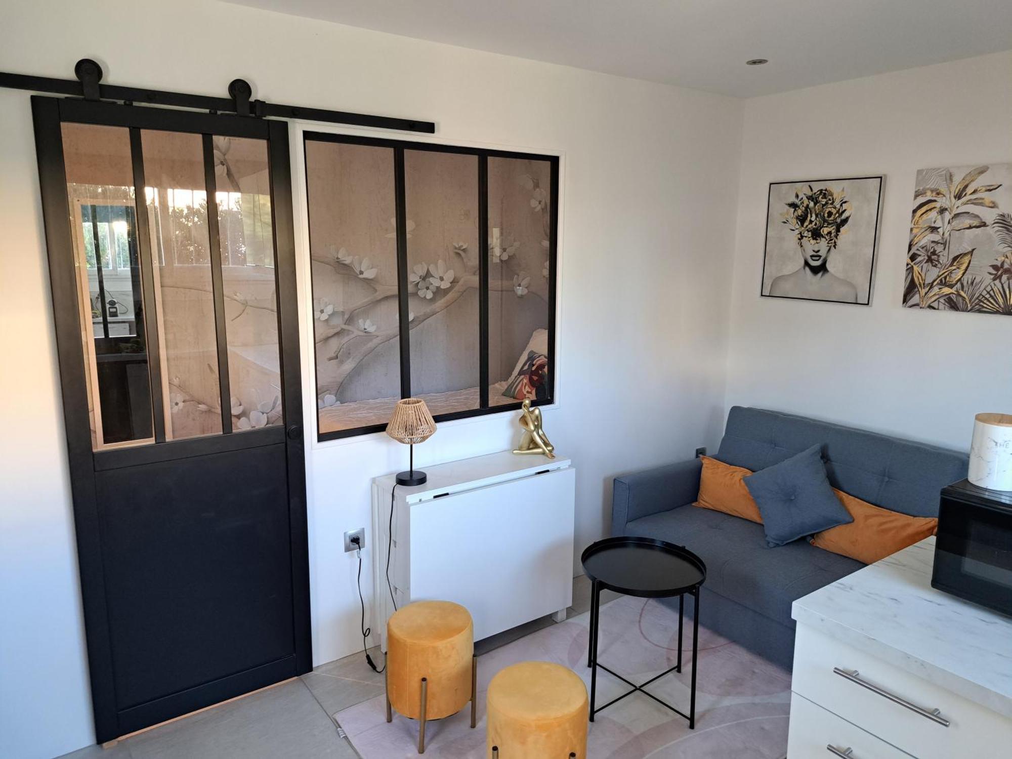 Seduisant Studio Avec Cour Privative La Crau Exteriér fotografie